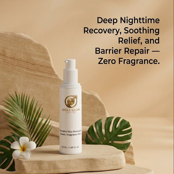 Crème de Nuit Peaux Sensibles, Sans Parfum
