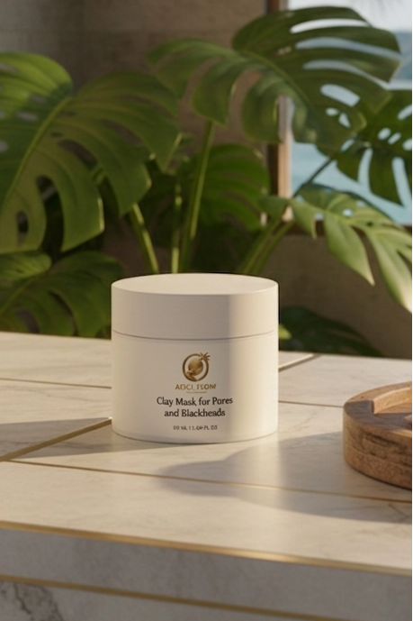 Atoll Glow Purifying Clay Mask – White & Green Clay, Pore Minimizing 90 ml