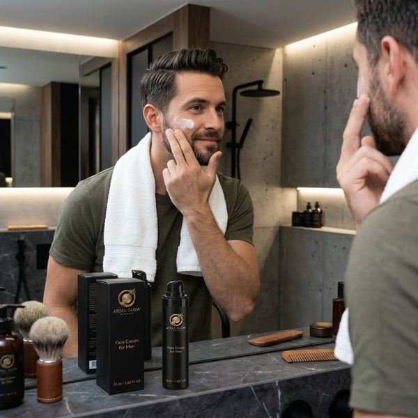 Men's Face Moisturizer – Post-Shave Hydration, 50 ml