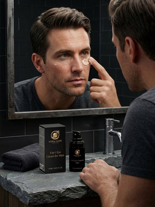 Men's 3-in-1 Eye Cream – Dark Circles, Puffiness & Fine Lines, 15 ml