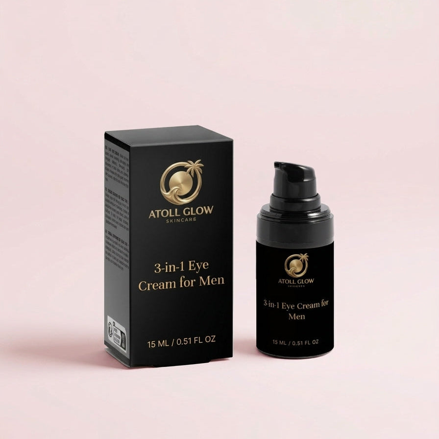 Men's 3-in-1 Eye Cream – Dark Circles, Puffiness & Fine Lines, 15 ml