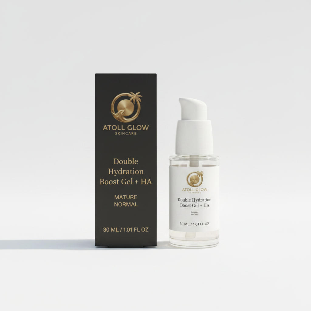 Atoll Glow Double Hydration Gel – Multi-Molecular Hyaluronic Acid, 30 ml