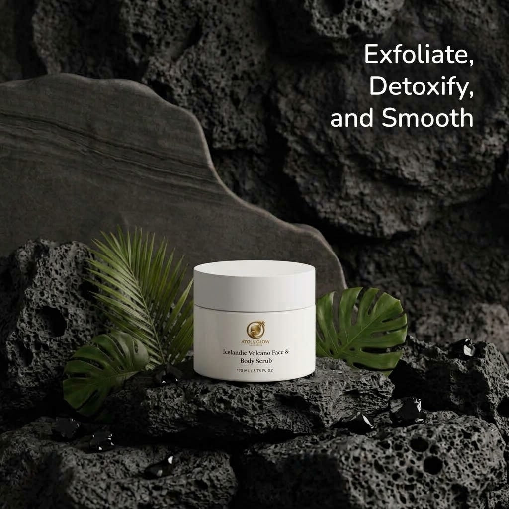 Volcanic Mineral Scrub – Face & Body Polish, 170 ml