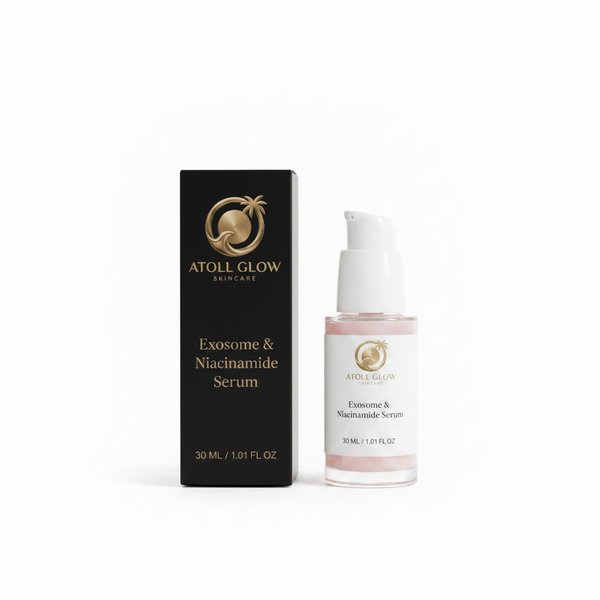 Atoll Glow Exosome & Niacinamide Brightening Serum – Skin Renewal & Glow 30 ml