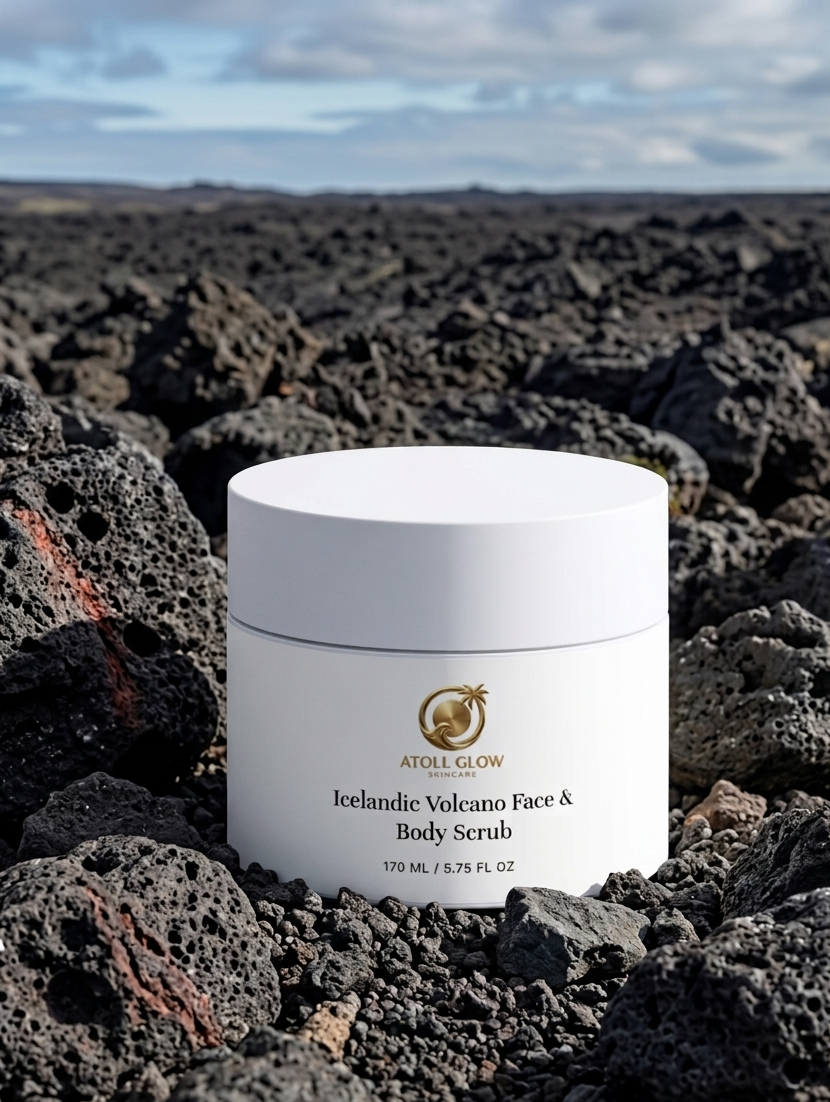Exfoliante Facial y Corporal Volcánico de Islandia