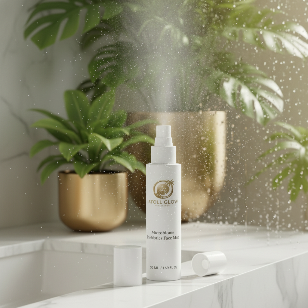 Atoll Glow Prebiotic Face Mist – Microbiome Barrier Mist, Weightless 50 ml